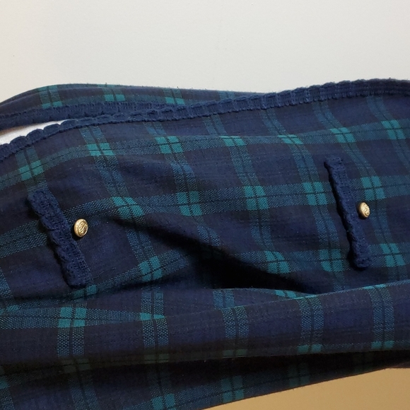 Alfred Dunner 2 piece green and blue pant and jacket set - Picture 4 of 10